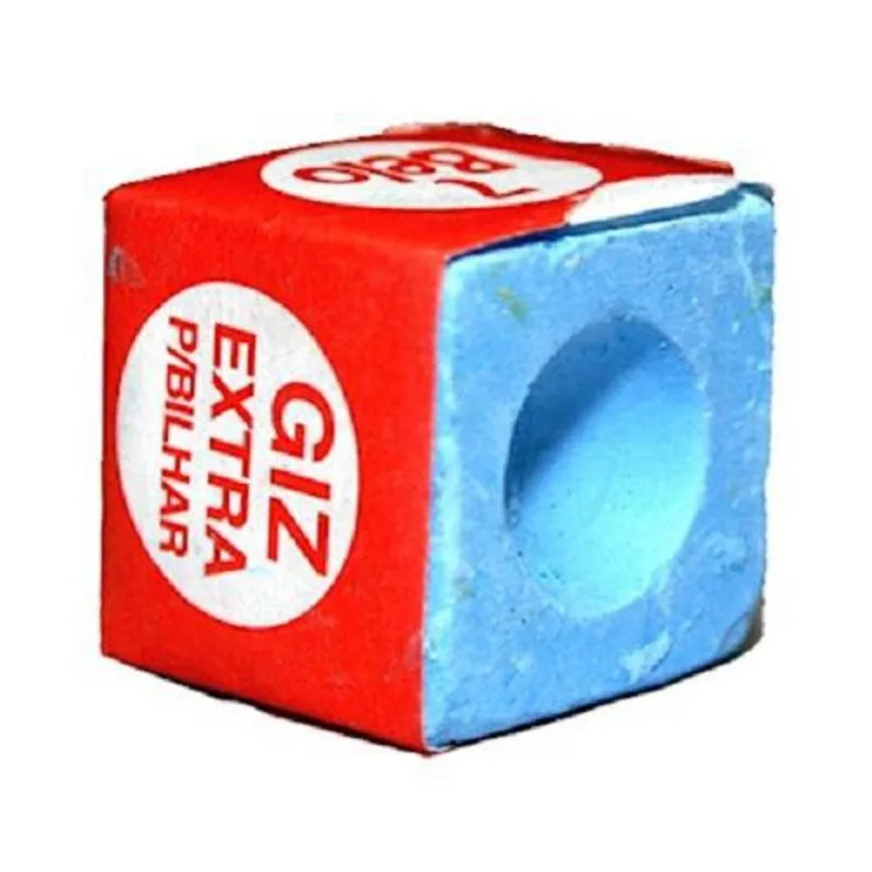 Kit 50 Giz Azul 100 Giz Branco Taco Bilhar Sinuca Snooker