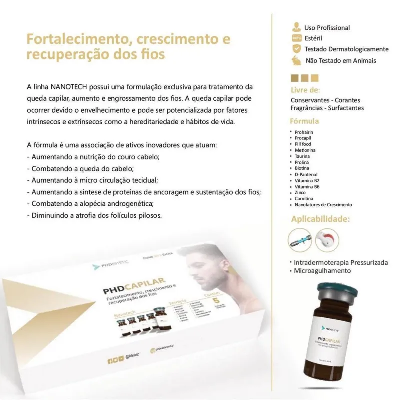 Phd Estetic Capilar 10ml