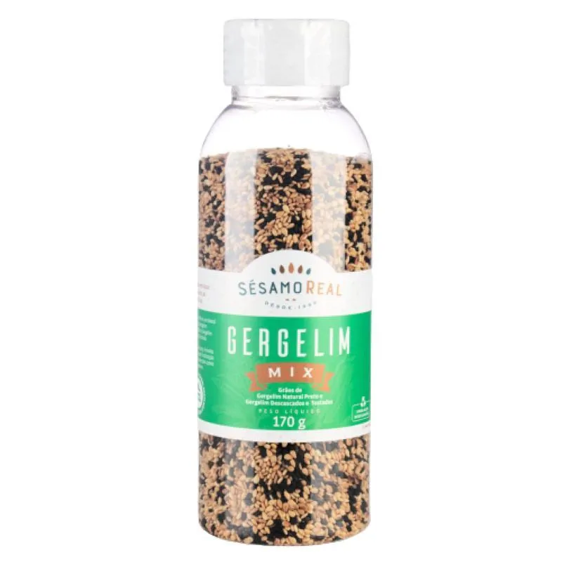 Kit 2x: Mix De Gergelim Natural Sésamo Real 170g