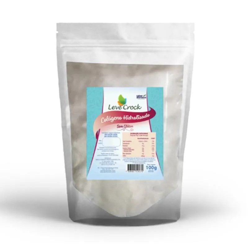Kit 2 Colágeno Hidrolisado Sem Glúten Leve Crock 100g