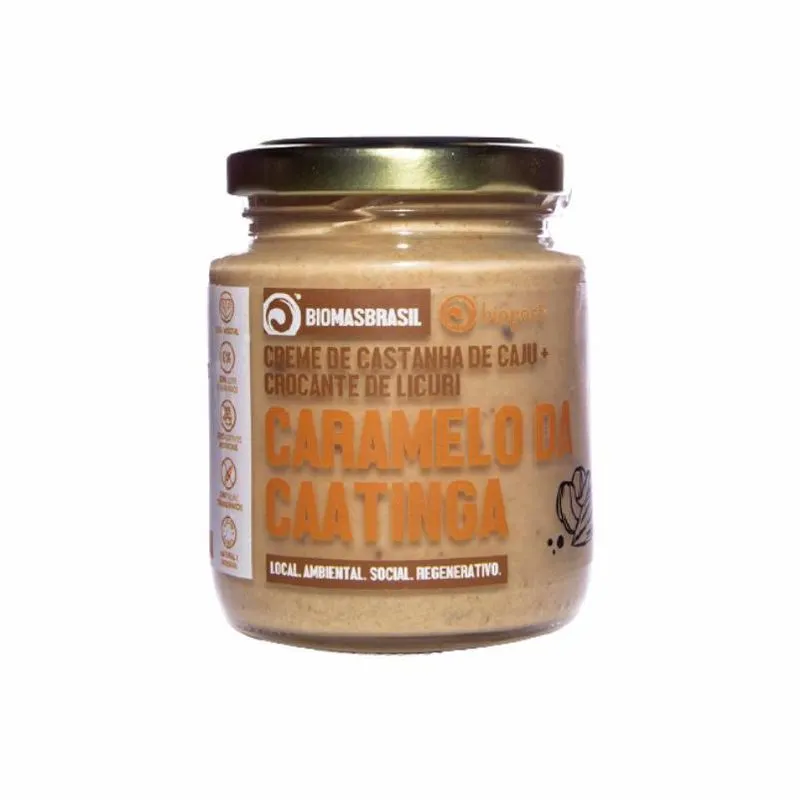 Kit 2 Caramelo Da Caatinga Castanha/licuri Bioporã 210g