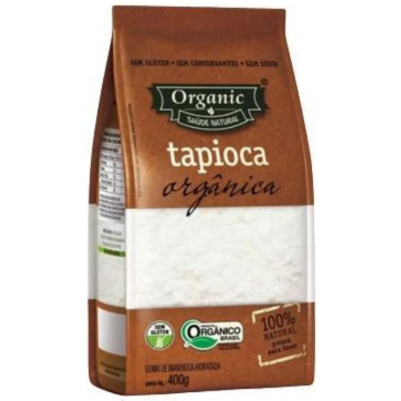Kit 2x: Tapioca Orgânica Organic 400g