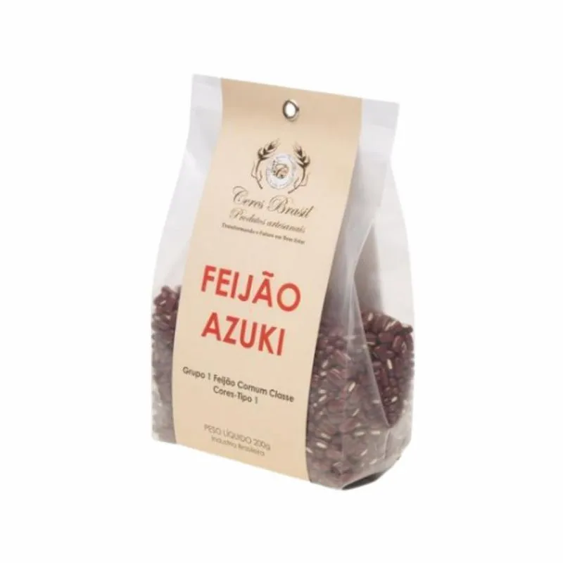 Kit 2x: Feijão Azuki Sem Glúten Ceres 200g