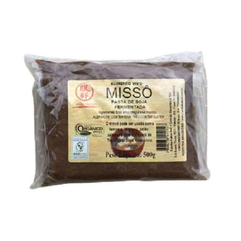 Kit 2x: Missô De Soja Artesanal Orgânic Família Hattori 500g