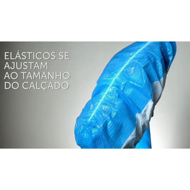 Propé Sapatilha Antiderrapante Descartável Manual 20 Refis