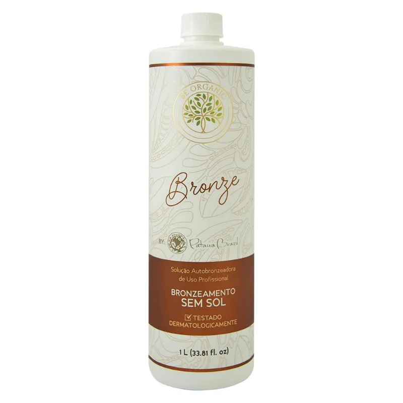 Solução Autobronzeadora Be Organic Bronze Pele Clara Litro