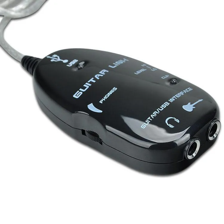 Guitar Link Usb - Preto - Adaptador De Guitarra Para Pc - Mafua Info