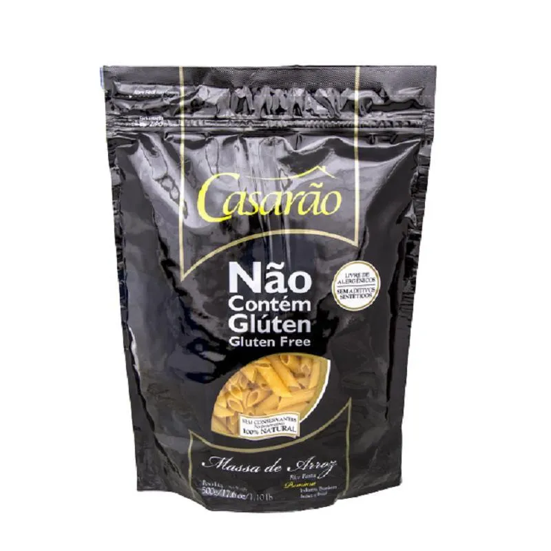 Kit 2x: Macarrão Penne Premium Sem Glúten Casarão 500g