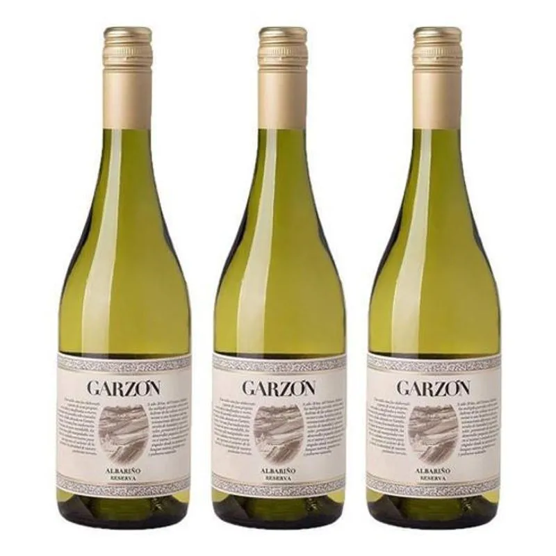 Vinho Garzon Reserva Albario 750ml Kit Com 03 Unidades