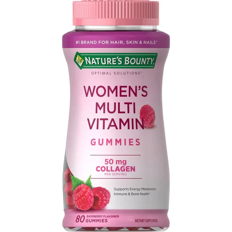 Optimal Solutions Womens Multivitamínico 80 Gummies Natures