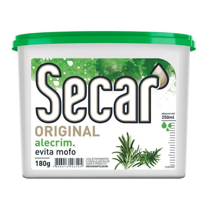 Anti Mofo Secar Original 12x180g - Alecrim