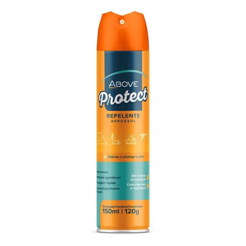 Repelente Spray Protect Above Secagem Rápida 150Ml
