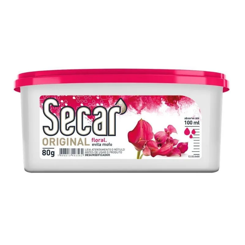 Anti Mofo Secar Original 4x80g - Floral