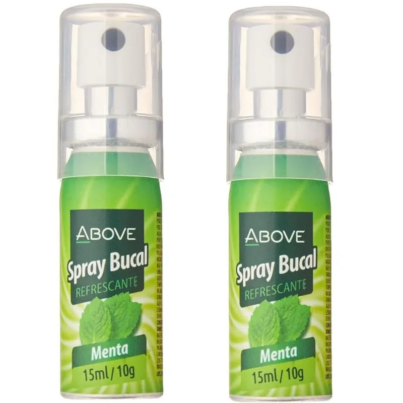 Kit 2 Spray Bucal Above Menta 15ml Antisséptico