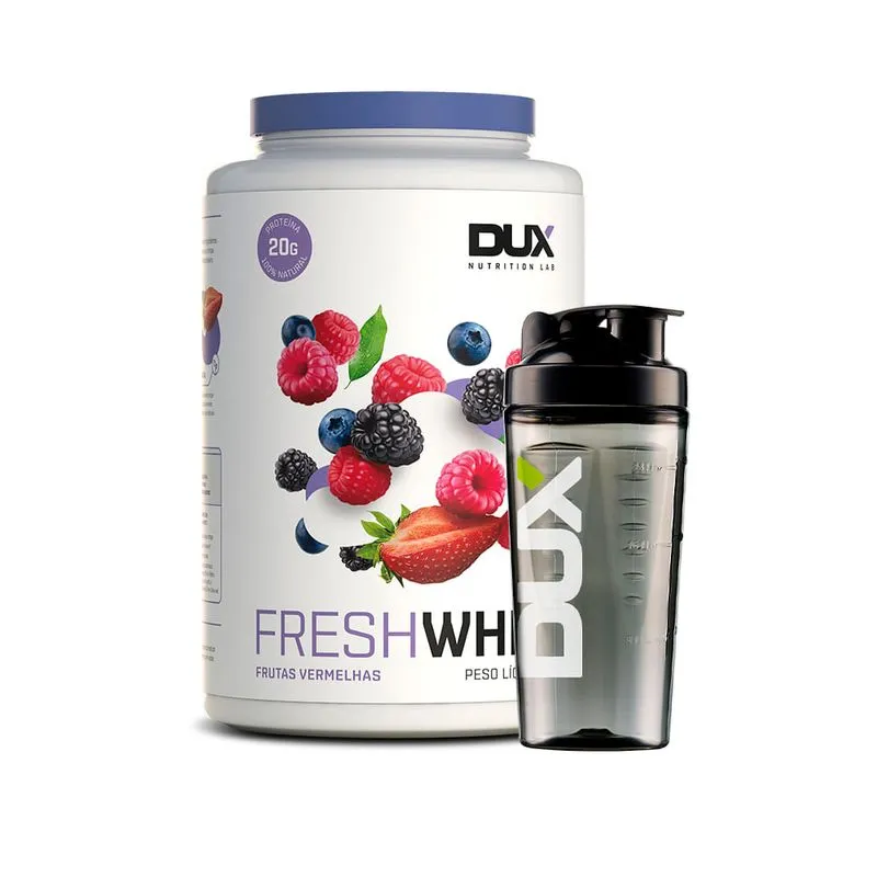FRESHWHEY™ 900G + COQUETELEIRA Frutas Vermelhas 900g + Coqueteleira