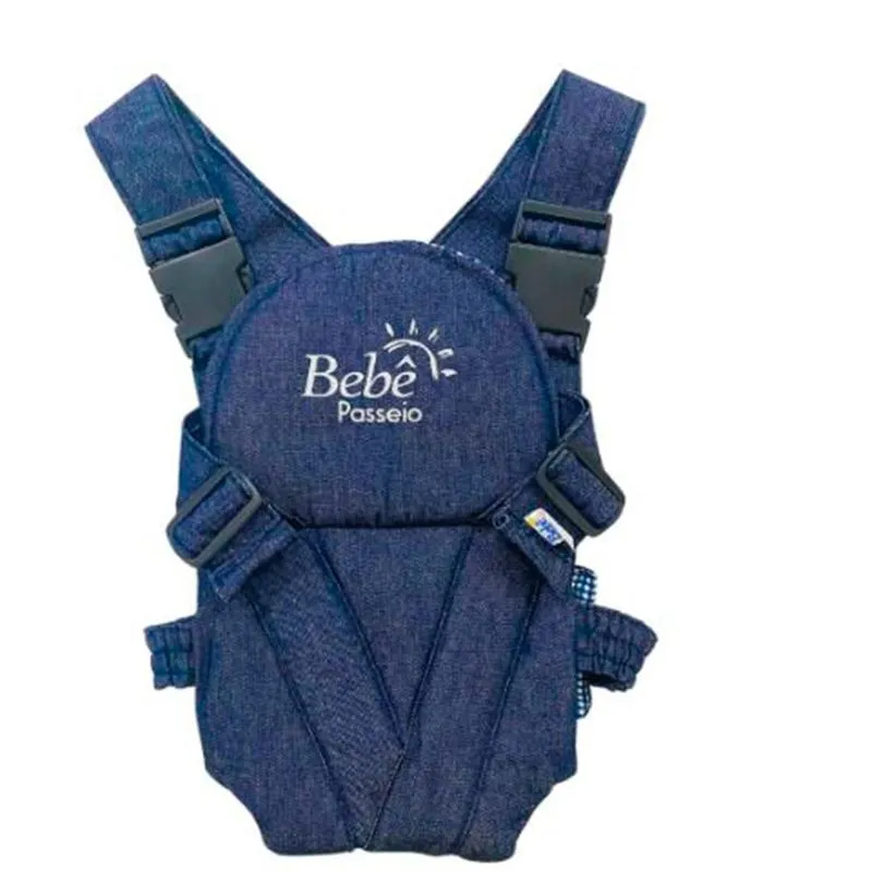 Canguru Bebê Passeio De Fecho Jeans