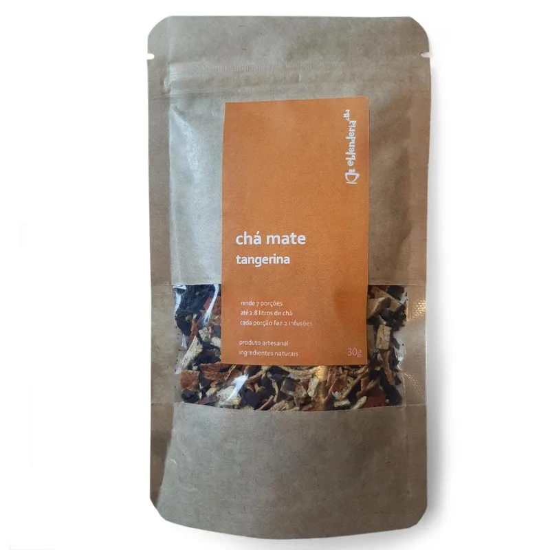Chá Mate Com Tagerina / Bergamota 30g