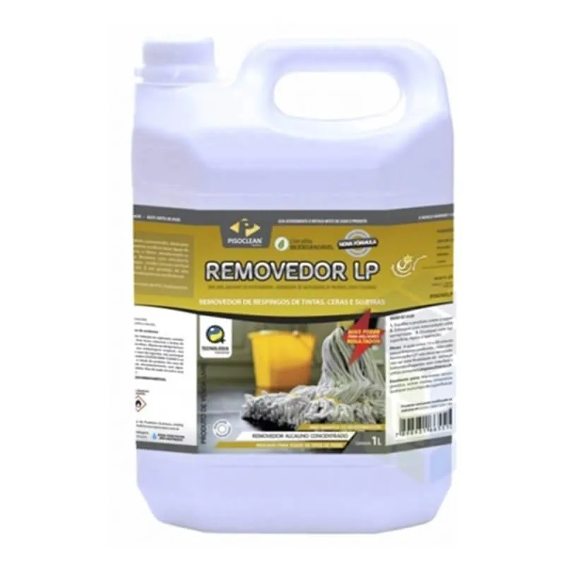 Removedor Lp - 5 Litros - Pisoclean