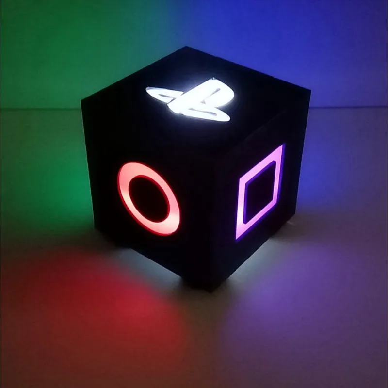Luminária de Mesa Logo Playstation Presente Gamer