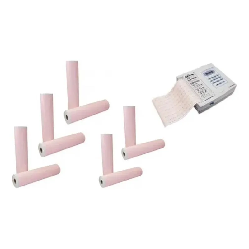 Papel Para Eletrocardiograma Ecg Compat. Bionet -10 Bobinas