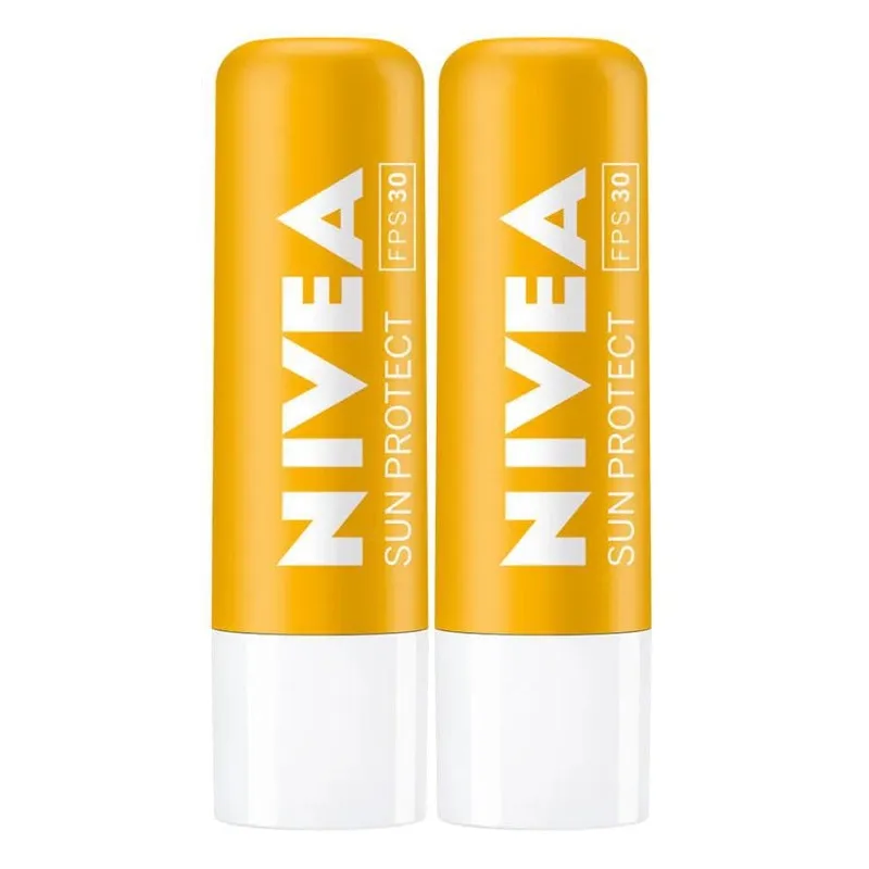 Kit 2 Hidratantes Labiais Sun Protect Fps 30 Nivea 4,8g