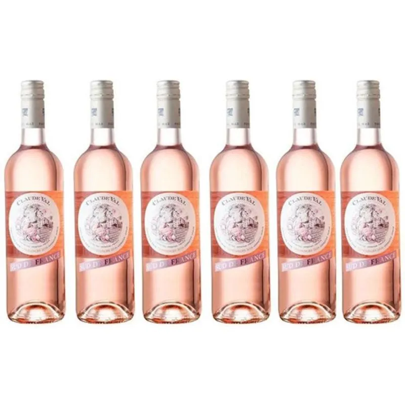 Vinho Paul Mas Claude Val Rosé 750Ml - Kit Com 06 Unidades