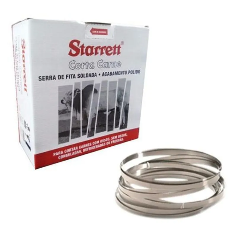 Lamina De Serra Fita Para Açougue 2,20 Caixa C/05 Un Starret