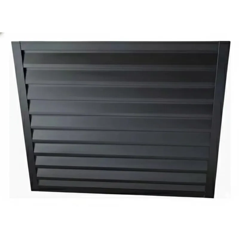 Quadro Fixo Venziana Vp Esquadrias Brasiil Vetx 60x60 Preto