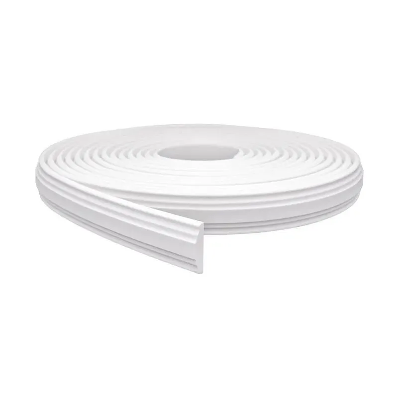Roda Meio Moldura Flexível Autocolante Eva 3,8 X 1,2cm - 10m