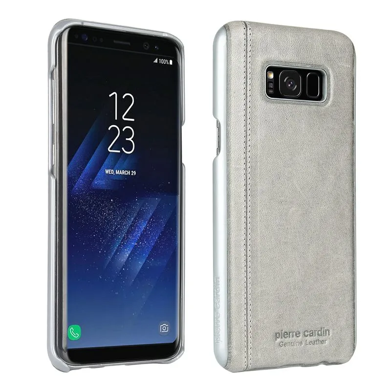 Capa Samsung Galaxy S8+ Pierre Cardin Original Cinza