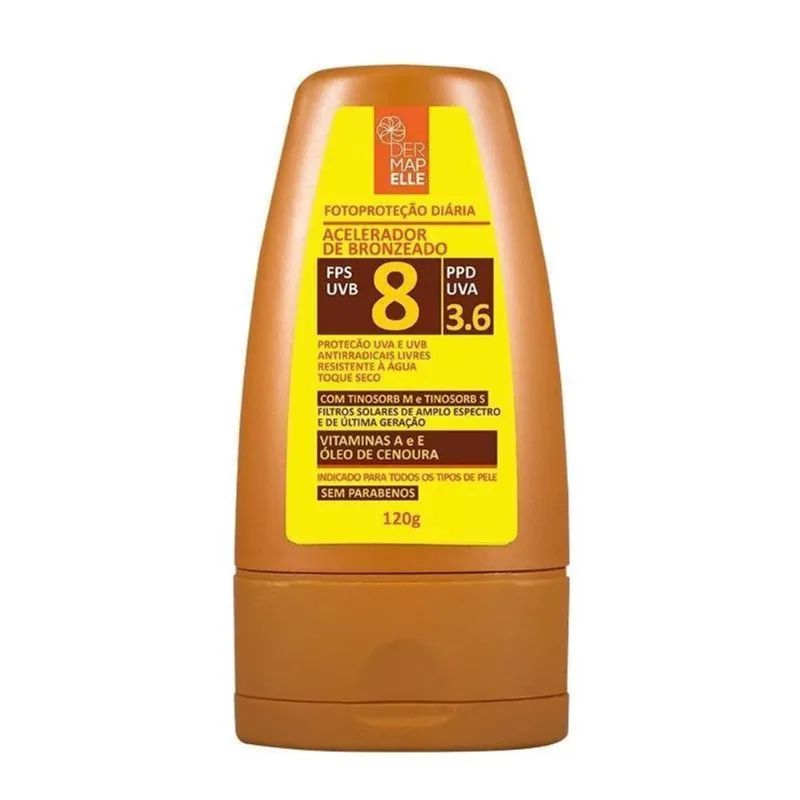 Acelerador De Bronzeado Fps 8 120g