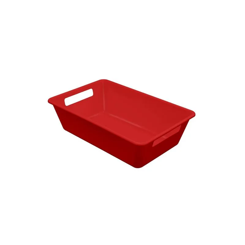 Kit 10 Unidades Bandeja 3l Dellaplast Laranja