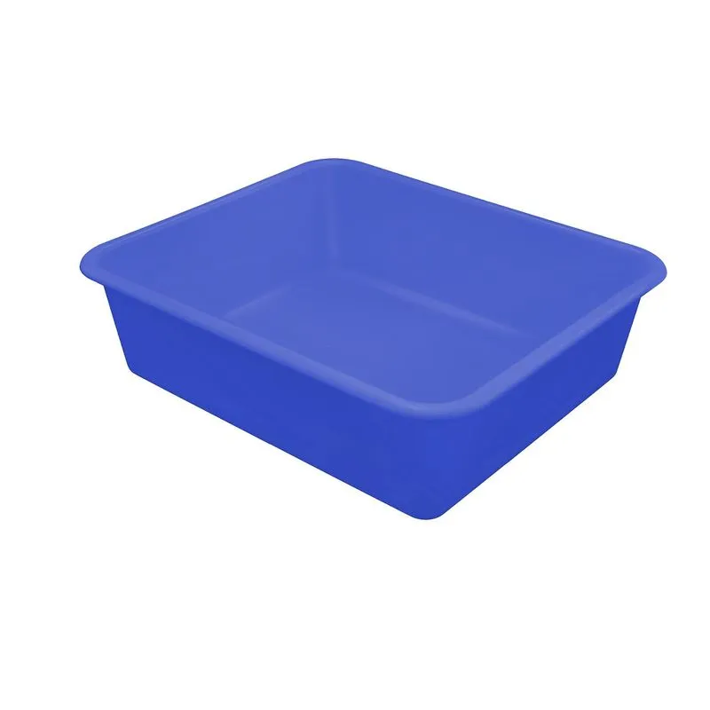 Kit 5 Bandejas Organizadoras 8l Dellaplast Azul