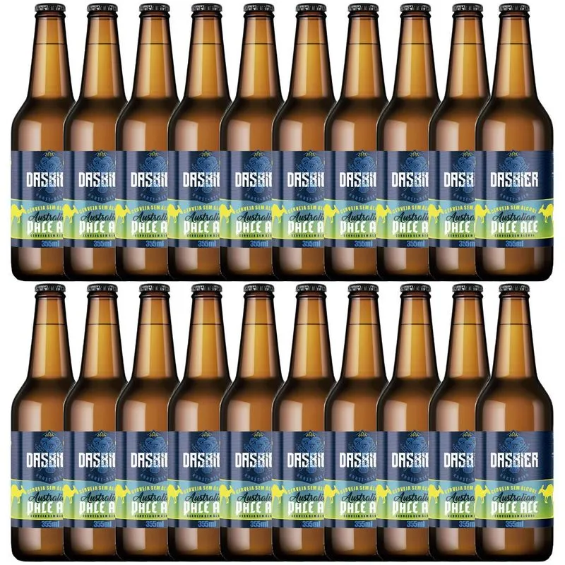 Cerveja Australian Pale Ale Das Bier Sem Álcool 355 Ml 20 Un