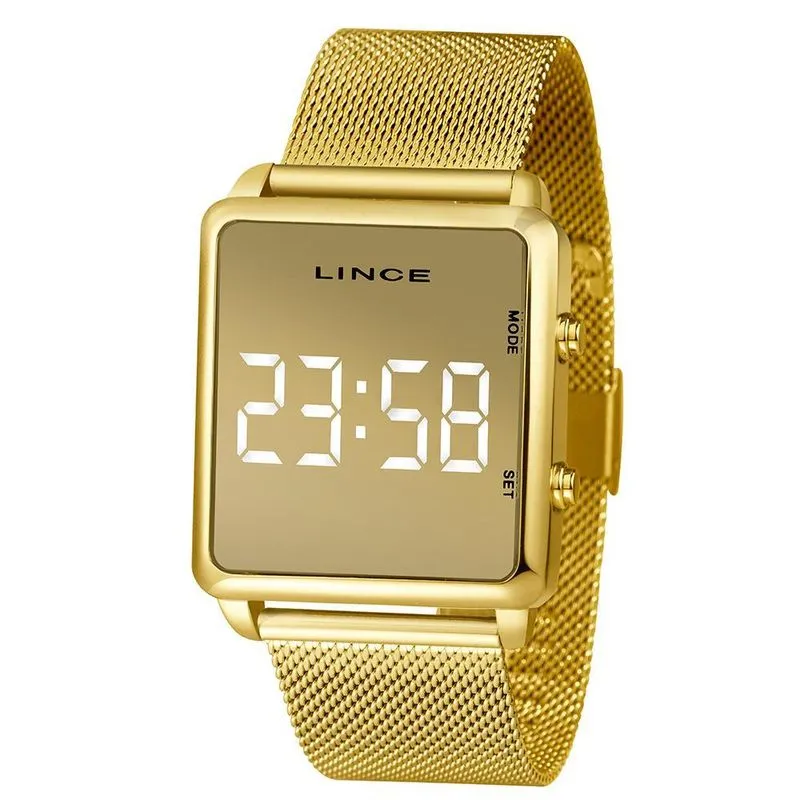 Relógio Lince Original Feminino Mdg4619l Bxkx Nota Fiscal