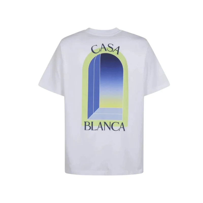 Casablanca T-shirt l'Arche Colorée Lime S / New / 106848
