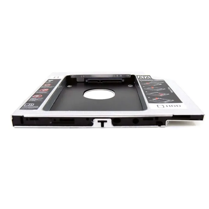 Adaptador Caddy Segundo Hd Ssd Sata p/ Notebook Drive 9,5Mm - Mafua Info
