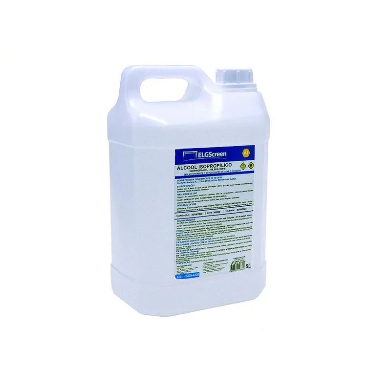 ÁLCOOL ISOPROPÍLICO 99,8 5000ML