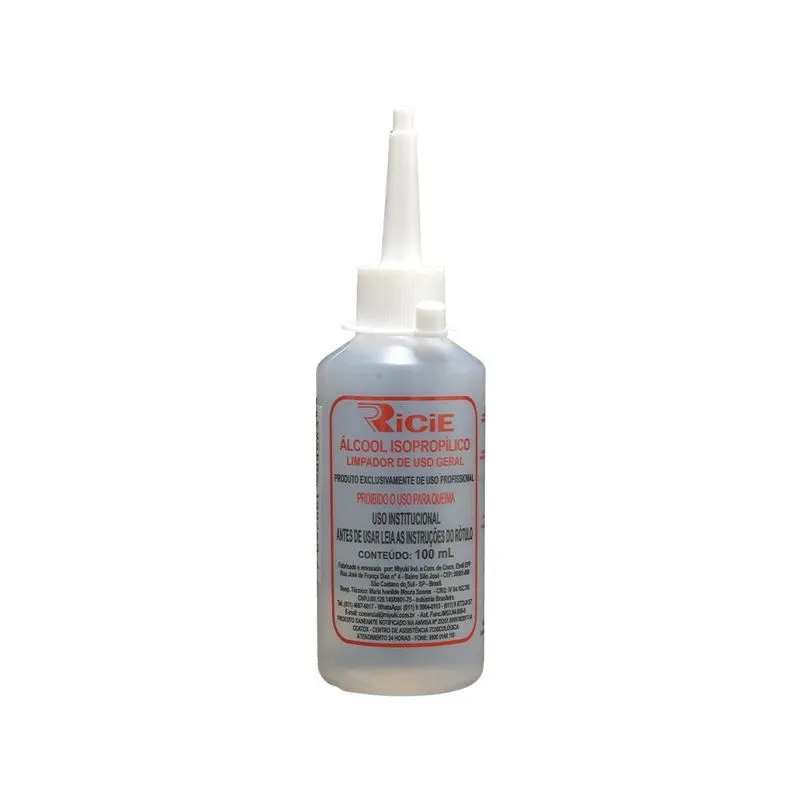 Álcool Isopropílico Ricie 100 Ml