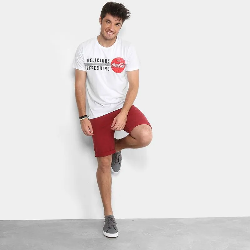 Camiseta Estampada Coca-Cola