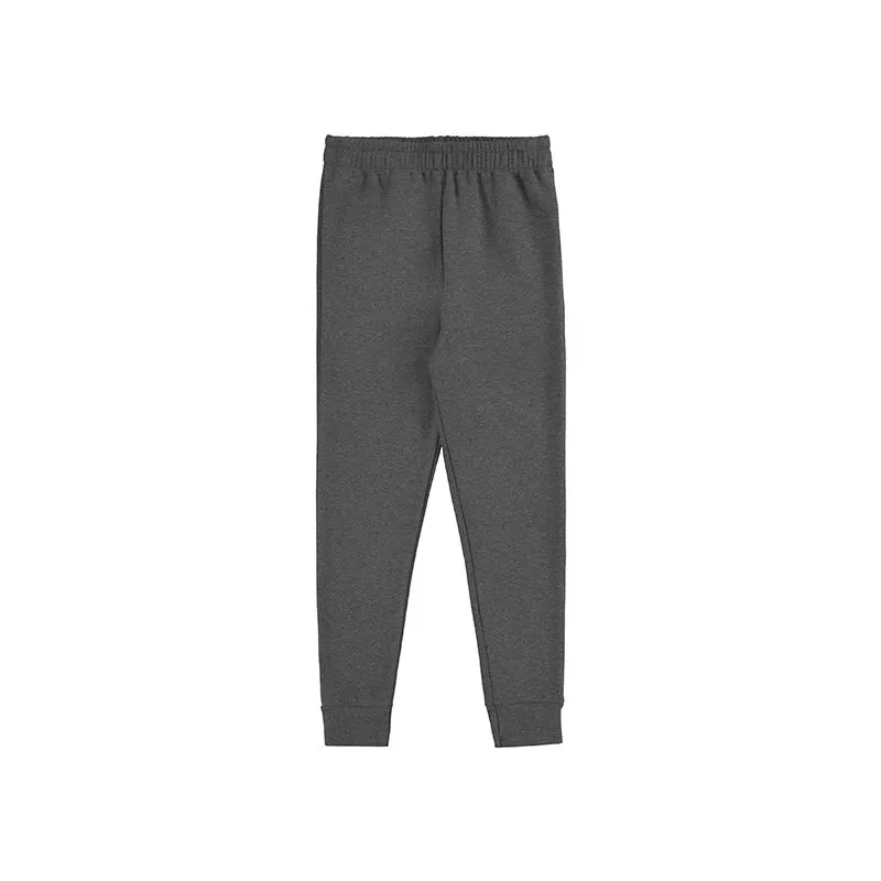 Calça Alakazoo Moletom Juvenil Lisa Com Punho Inverno 12/16 - 00217-MESCLA ESCURO-12