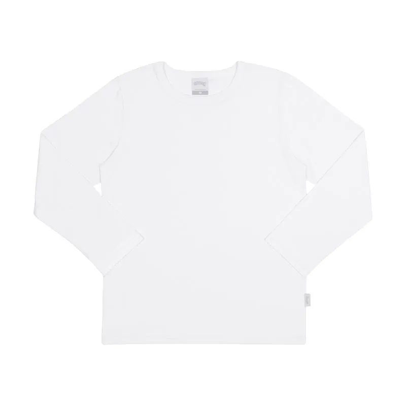 Camiseta Manga Longa Alakazoo Infantil Menino Meia Estação 4/10- 00214-BRANCO-8