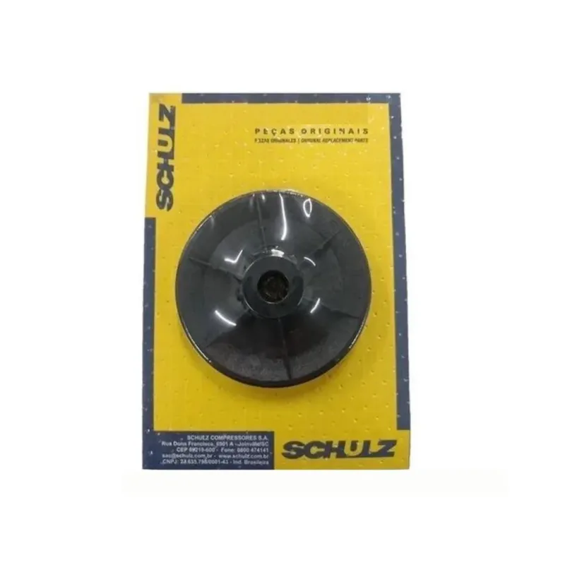 Polia Motora 110mm Em Plástico Com Um Canal Para Compressor De Ar Schulz - 028.0221-0/AT