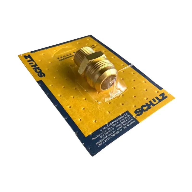 União Reta 3/4 X 1/2 Polegada Para Compressor De Ar Schulz - 21011001/AT