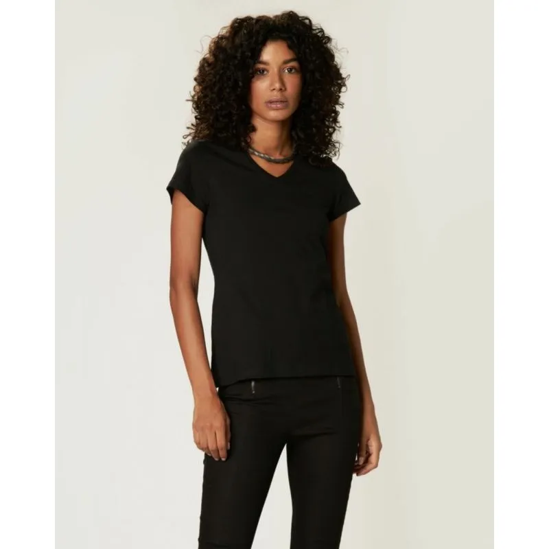 Blusa Baby Look Feminina Gola V Malwee