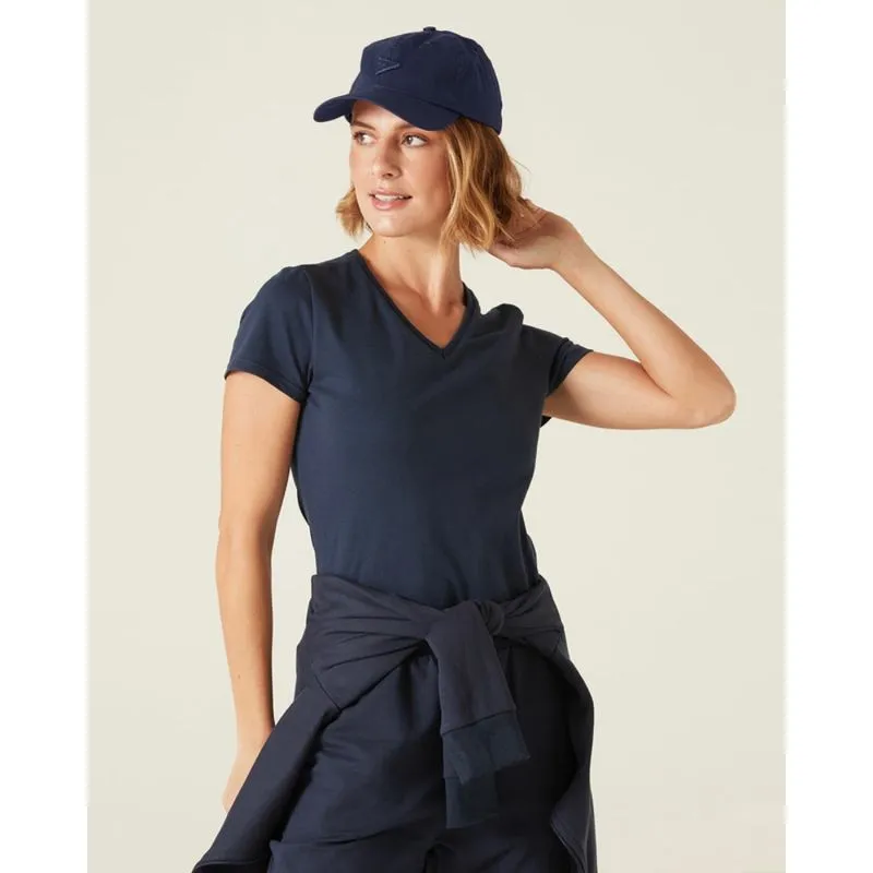 Blusa Baby Look Feminina Gola V Malwee