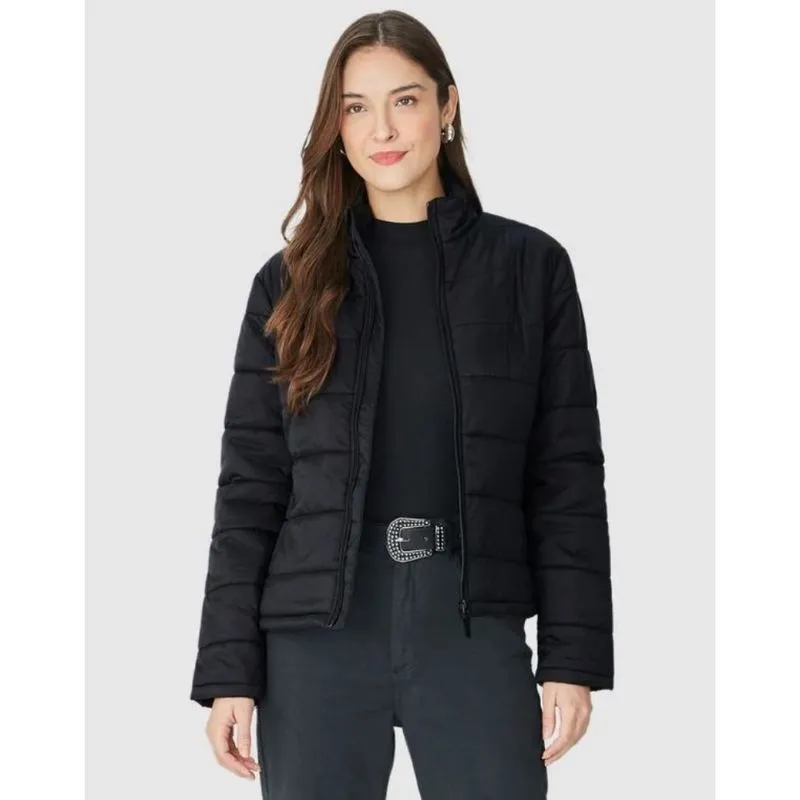 Jaqueta Feminina Puffer Gola Alta Tafetá Malwee