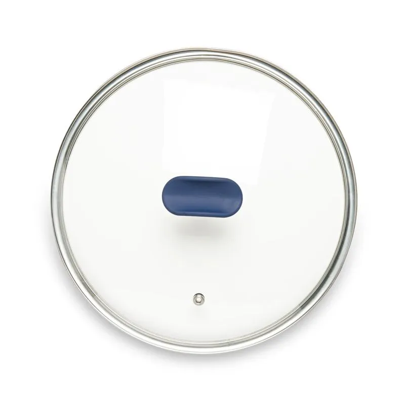 Tampa de Vidro Ichef Polishop - Shark Series - 24Cm - Azul | Azul 24 cm
