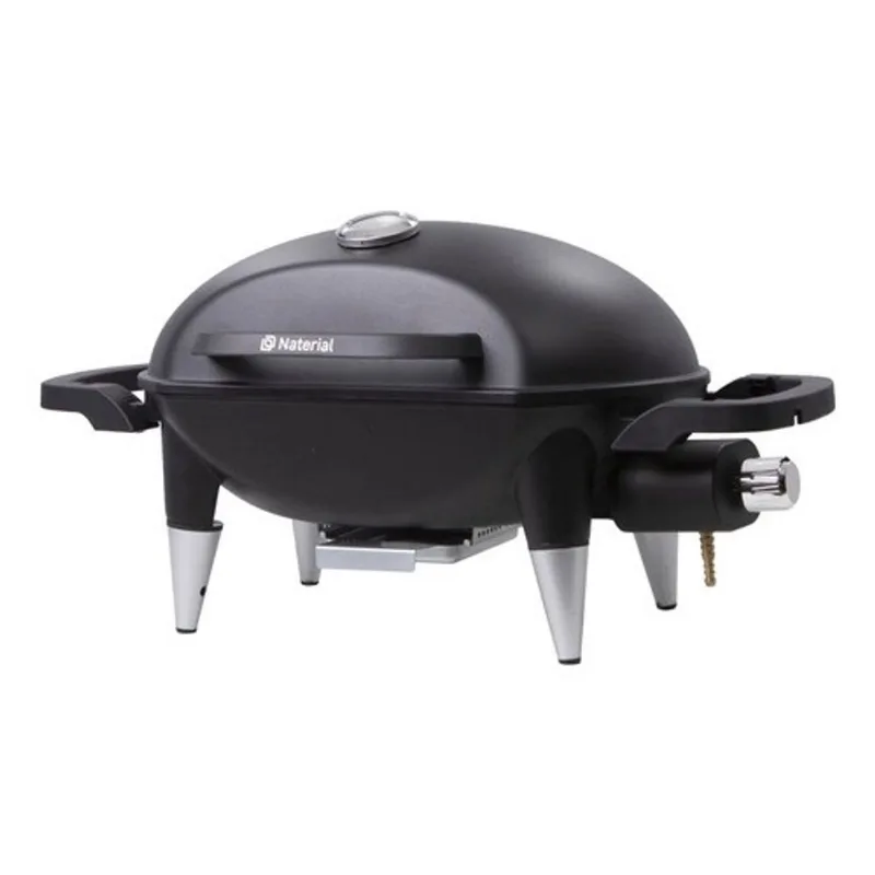 Churrasqueira Portatil A Gas De Mesa 76x44x37cm Black Deluxe