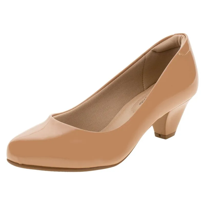 Sapato Feminino Salto Médio Modare - 7005100 BEGE 02 34